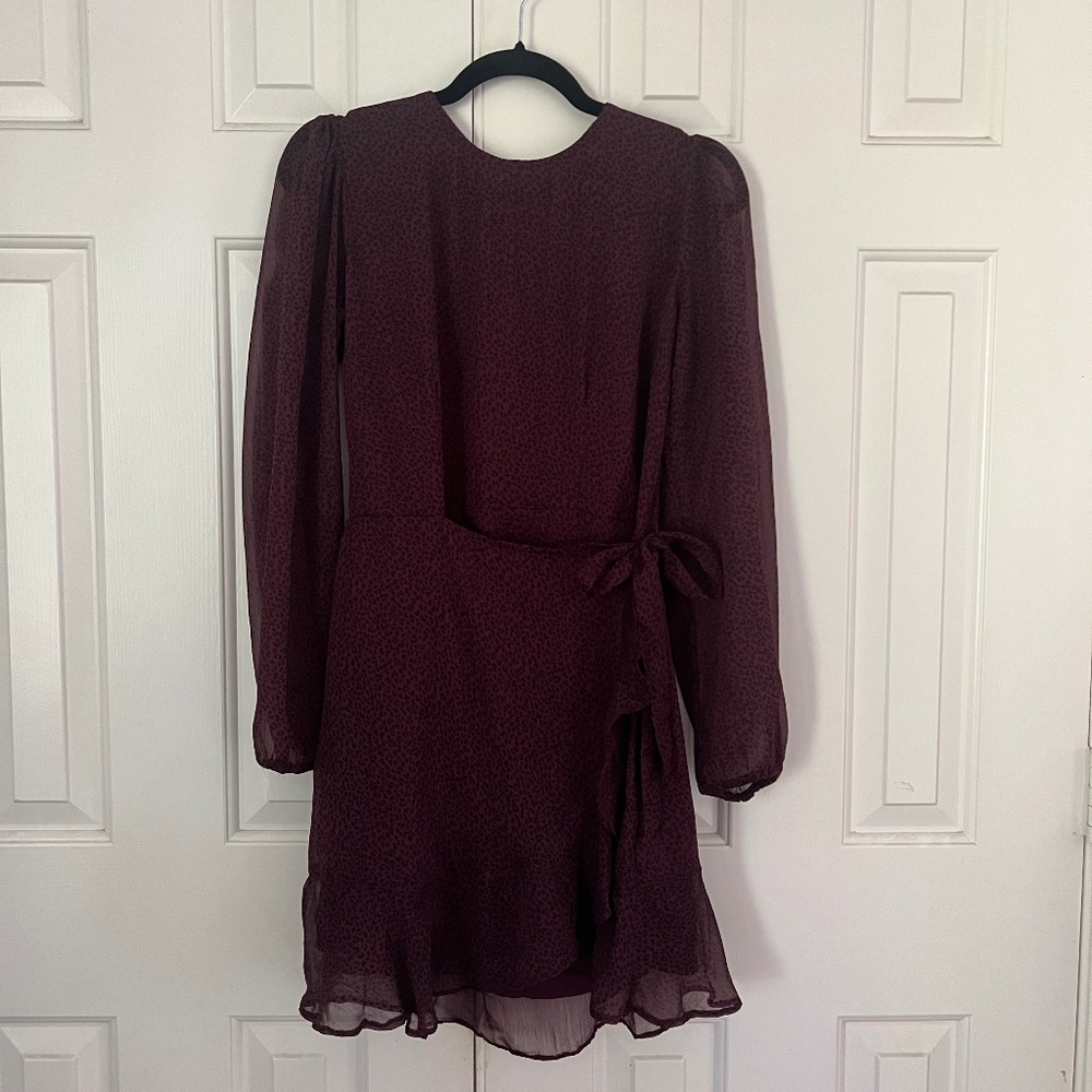 Abercrombie & Fitch micro Animal Print Dress Size Medium